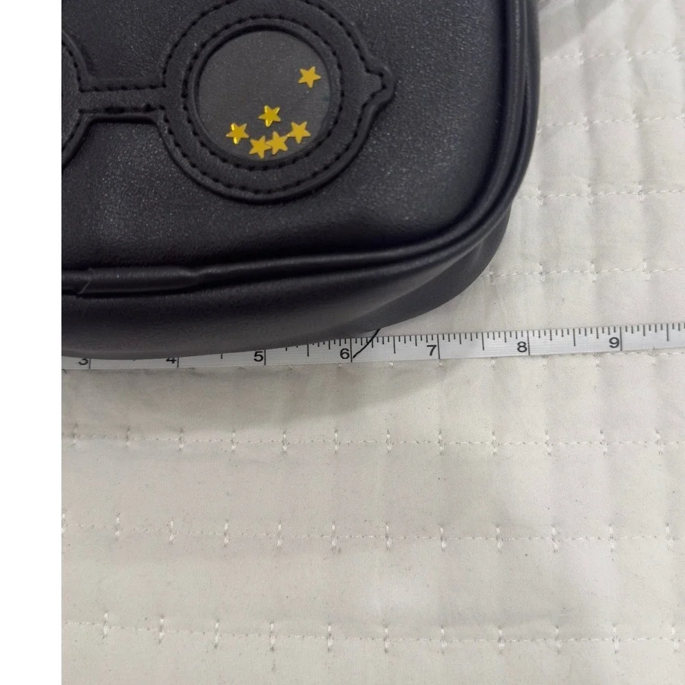 Harry Potter Wizarding‎ World Black Crossbody Bag Lightning Bolt Star Confetti